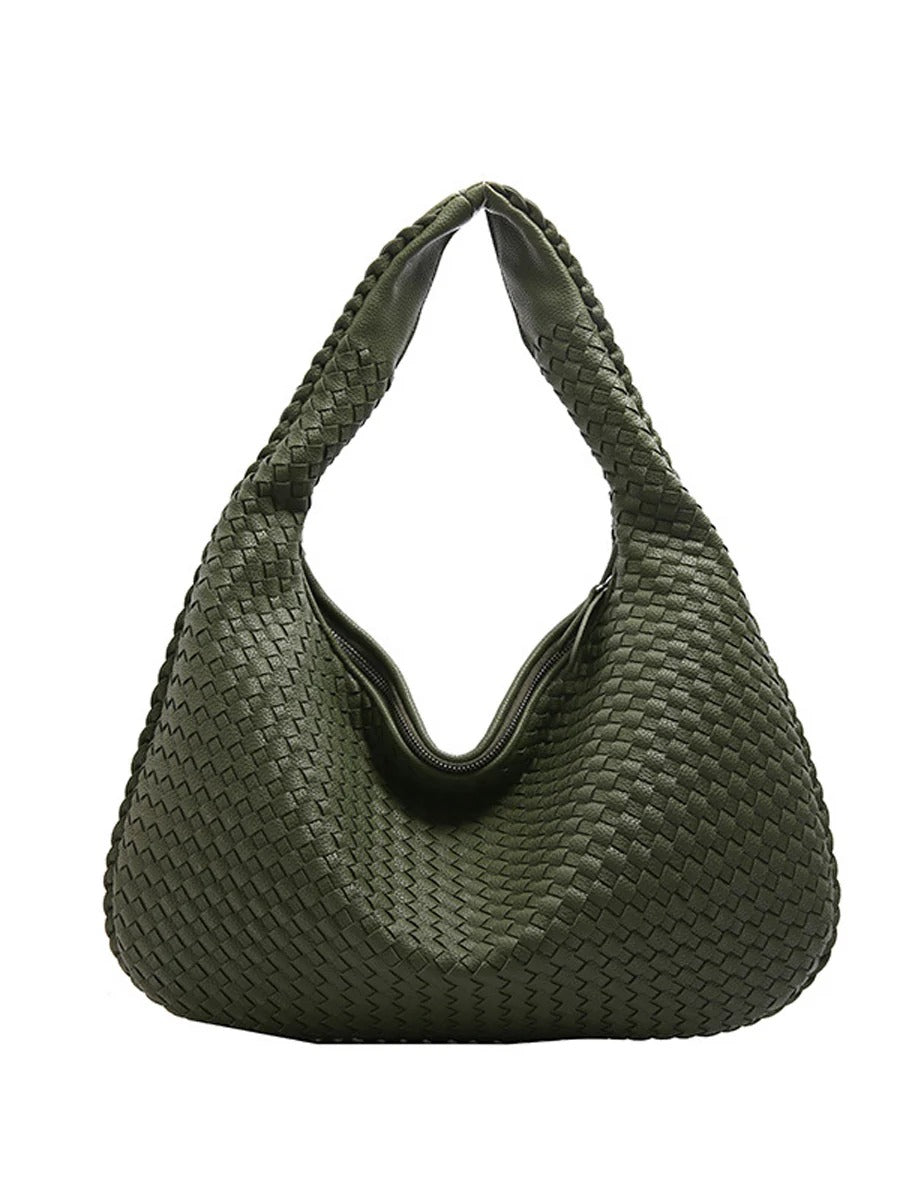 Giulia — Bolso Hobo Trenzado Pequeño