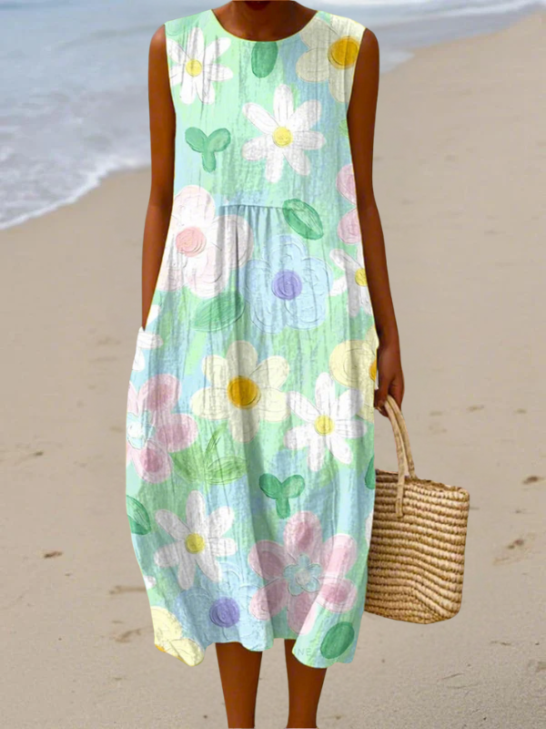 Erin™ | Vestido Midi Pastel Blossom
