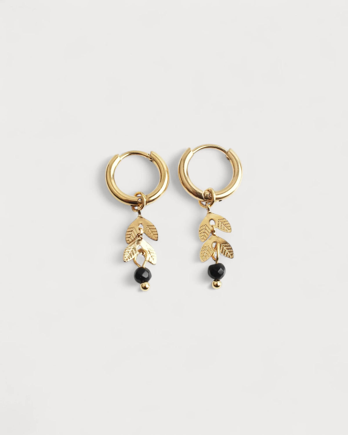 Stone Leaf - Earrings