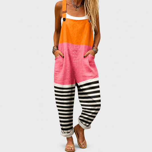 Canela | Mono Multicolor Naranja Rosa Negro