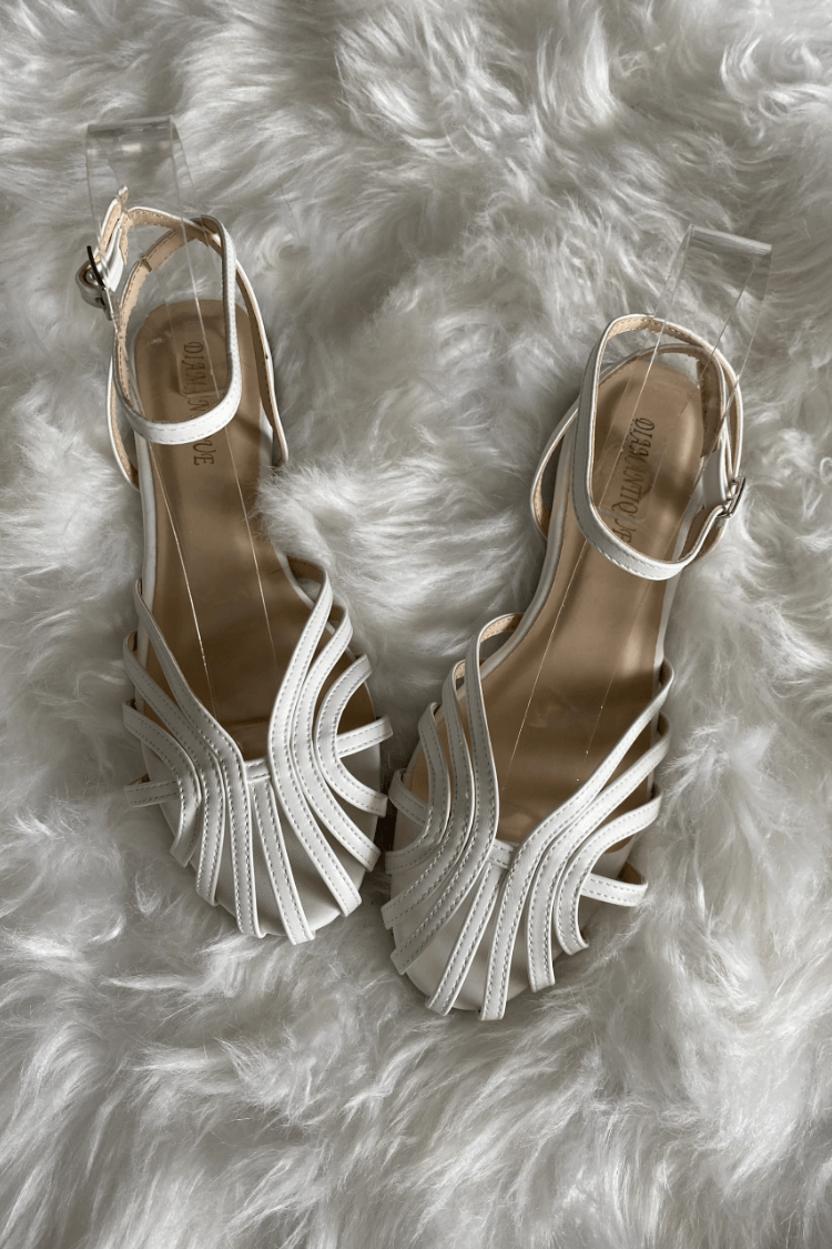Vittoria | Sandalias Joya Doradas