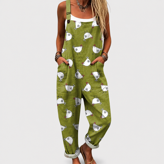 Caribe | Mono Bicolor Tropical Verde y Gris