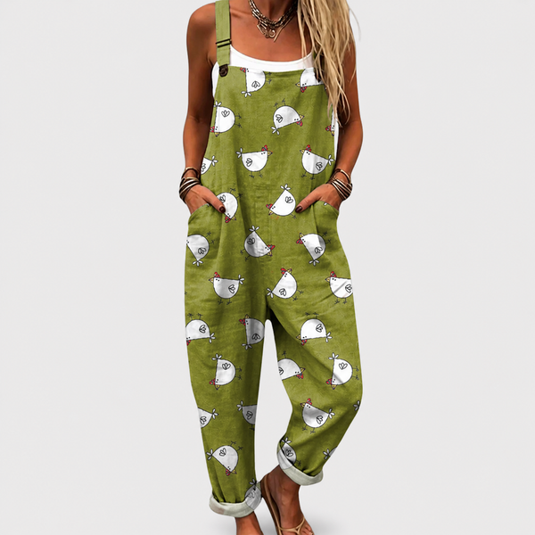 Caribe | Mono Bicolor Tropical Verde y Gris