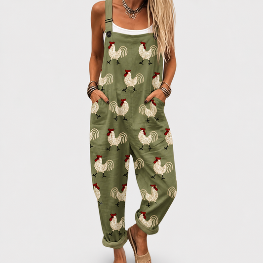 Mariposa | Mono Estampado Fantasía de Tirantes