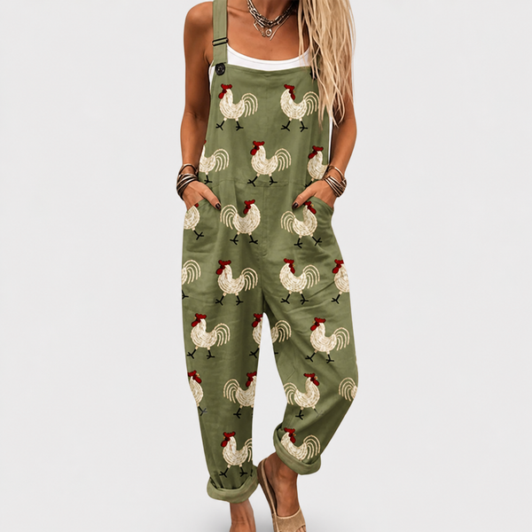 Mariposa | Mono Estampado Fantasía de Tirantes