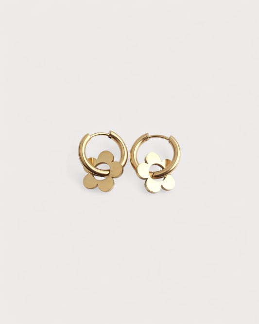 Beautiful Flower - Earrings