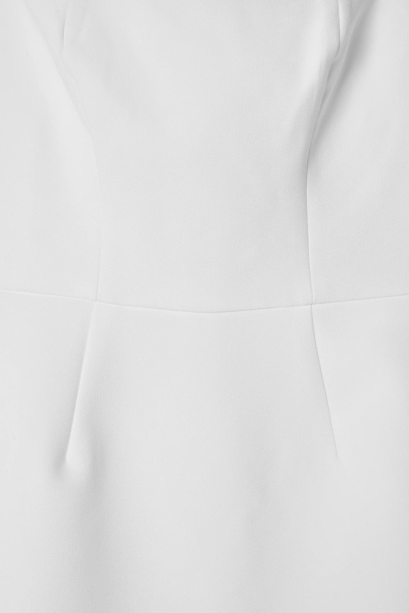 Elena — Vestido Midi Cuello Cuadrado
