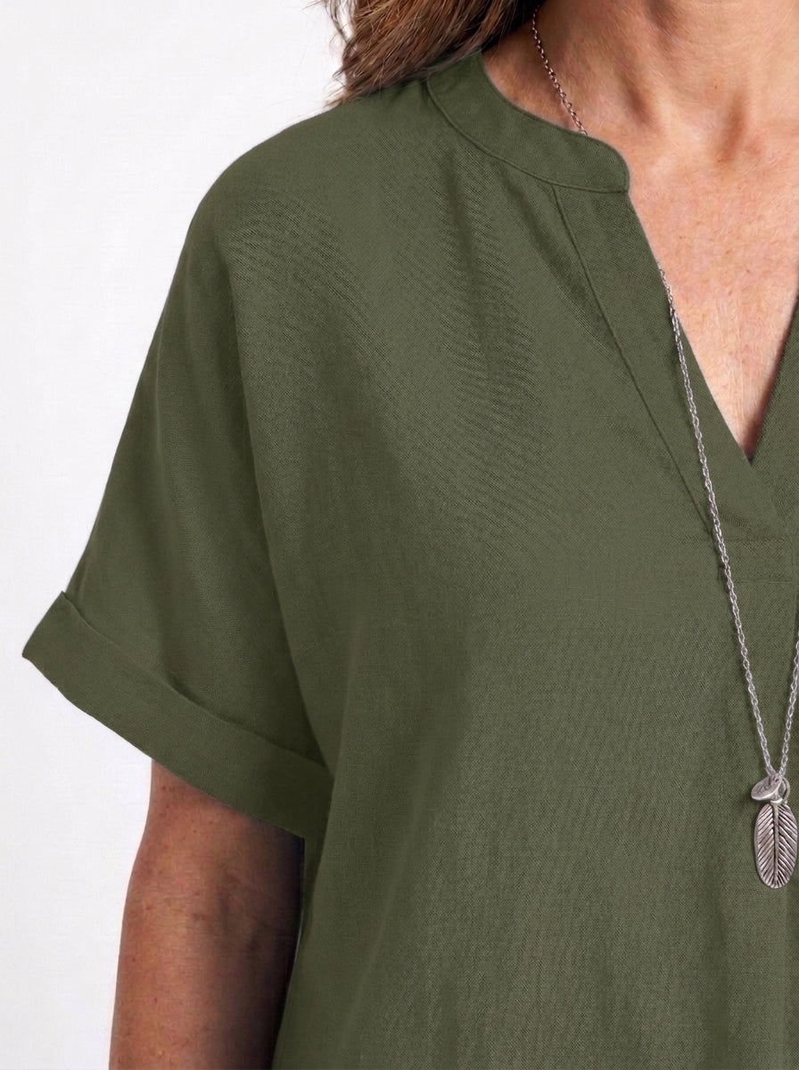 Nora — Blusa de algodón