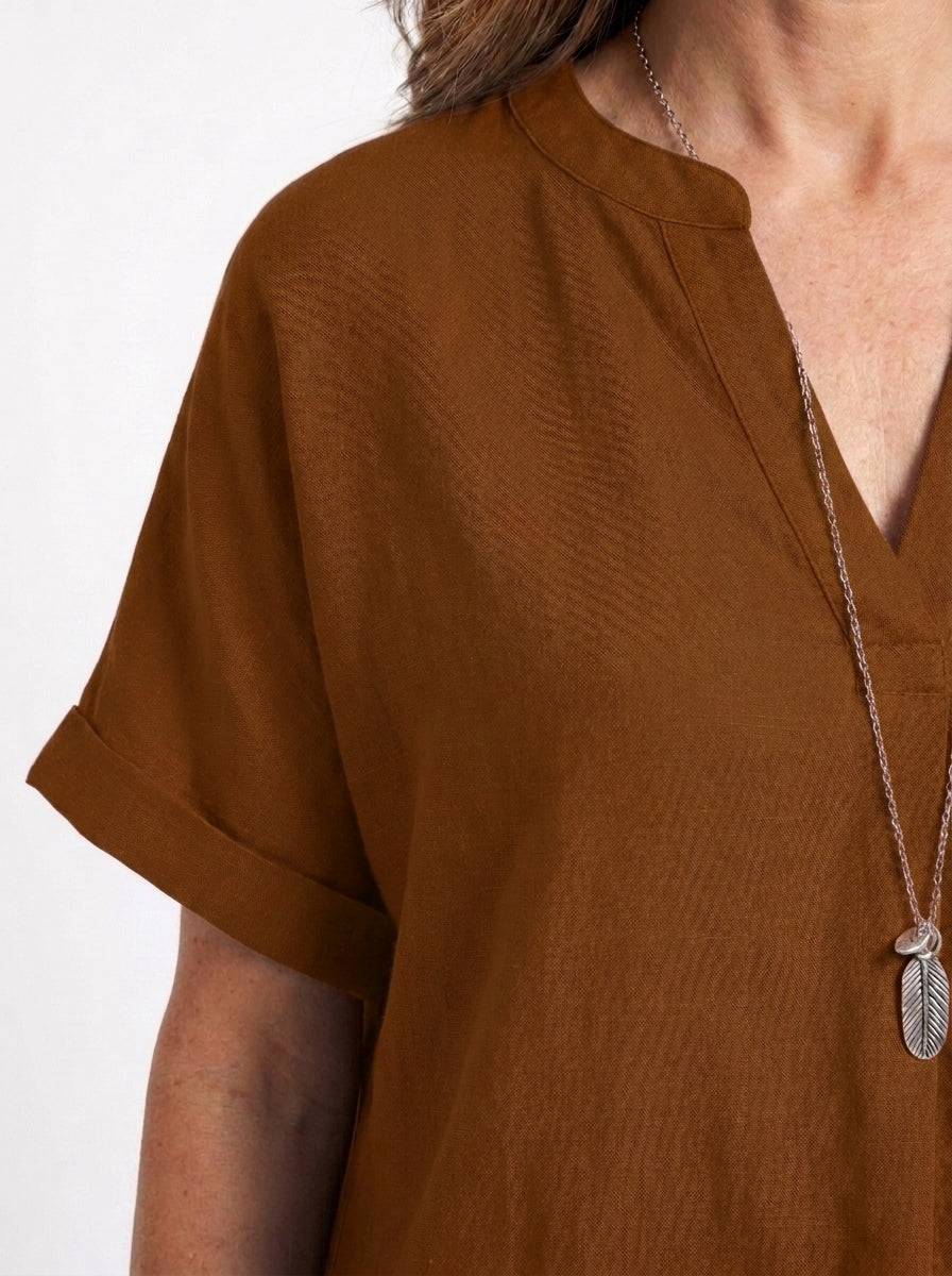 Nora — Blusa de algodón