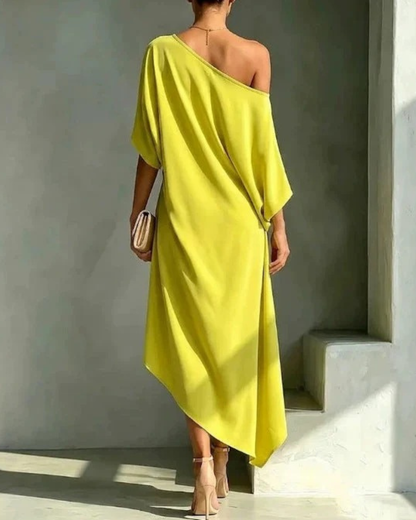 Camila — Vestido Elegante Asimétrico