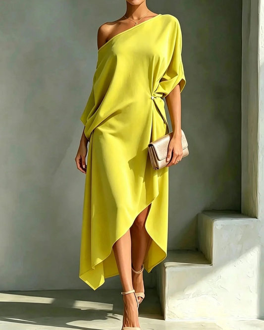 Camila — Vestido Elegante Asimétrico