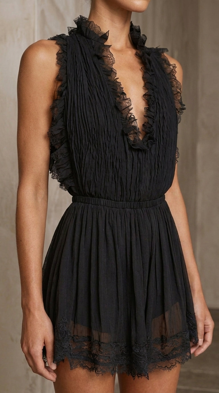 Claudia - Vestido Drapeado