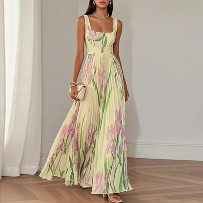 Oriah | Vestido Maxi Floreal