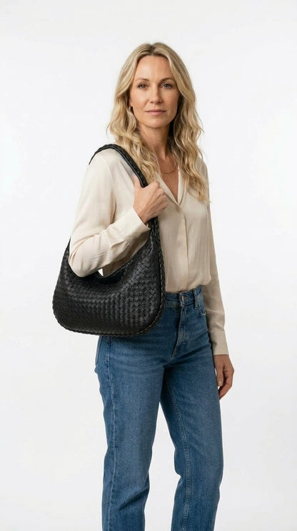 Giulia — Braided Hobo Bag