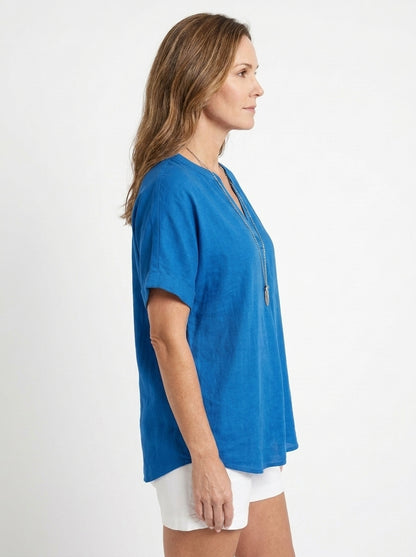 Nora — Blusa de algodón