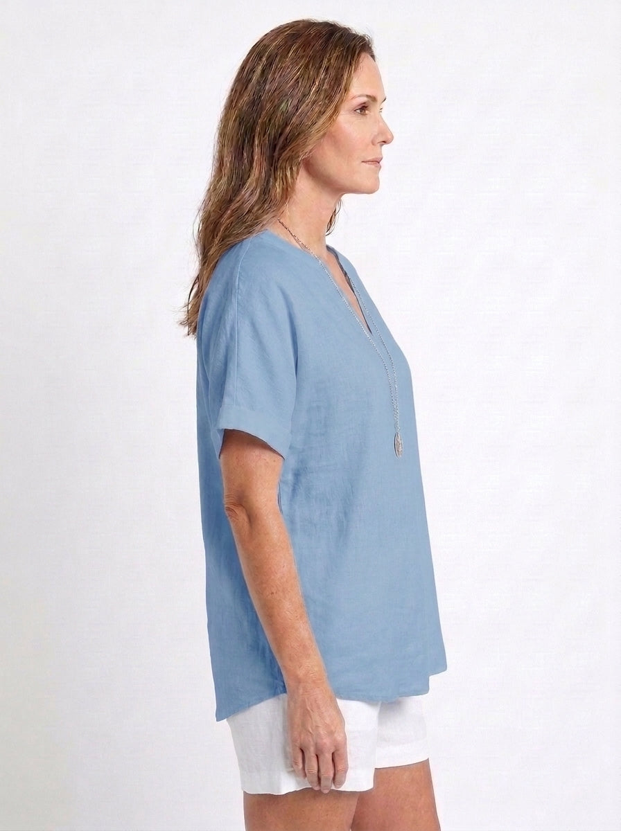 Nora — Blusa de algodón