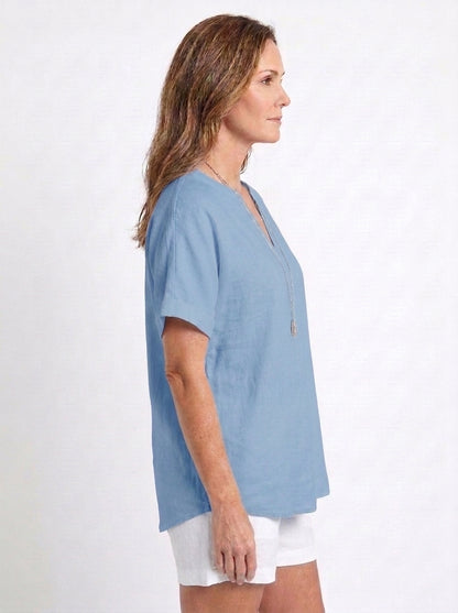 Nora — Blusa de algodón