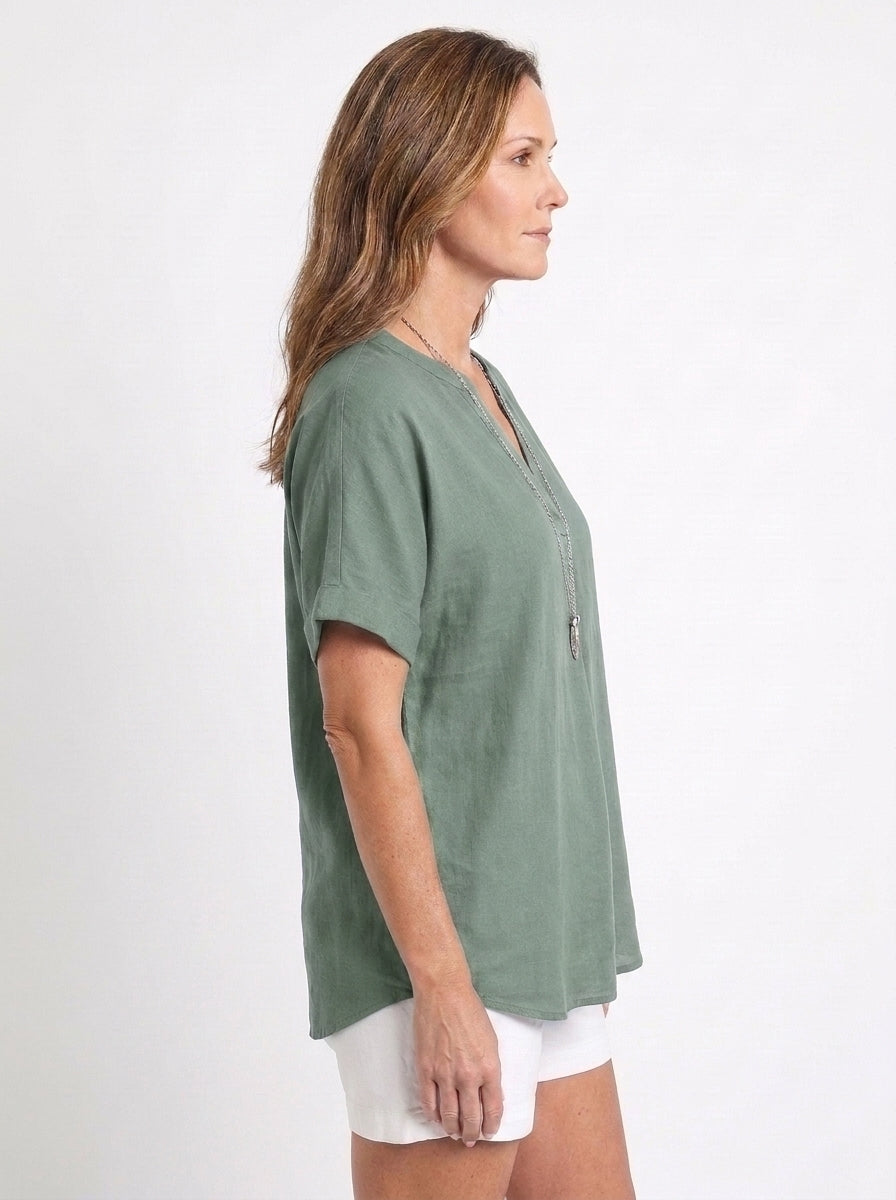 Nora — Blusa de algodón