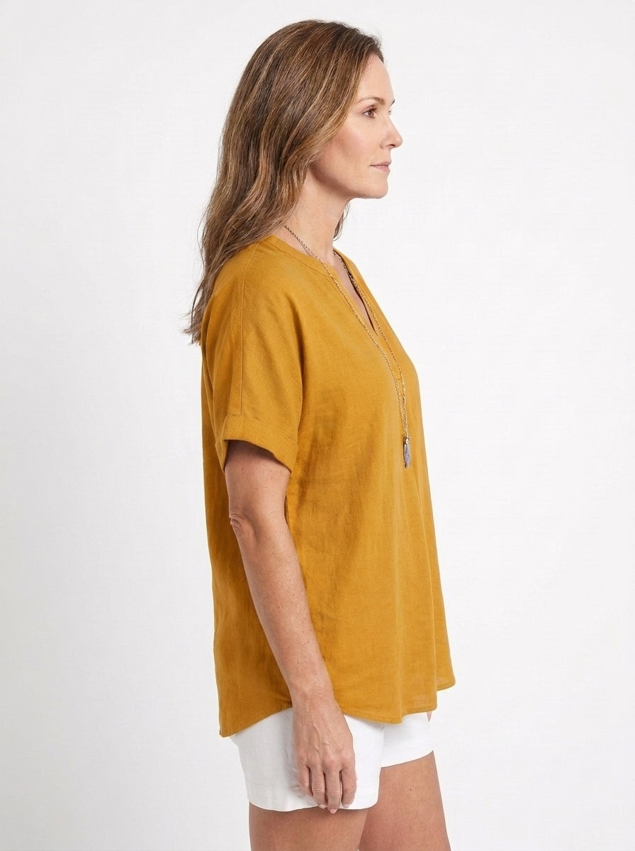 Nora — Blusa de algodón