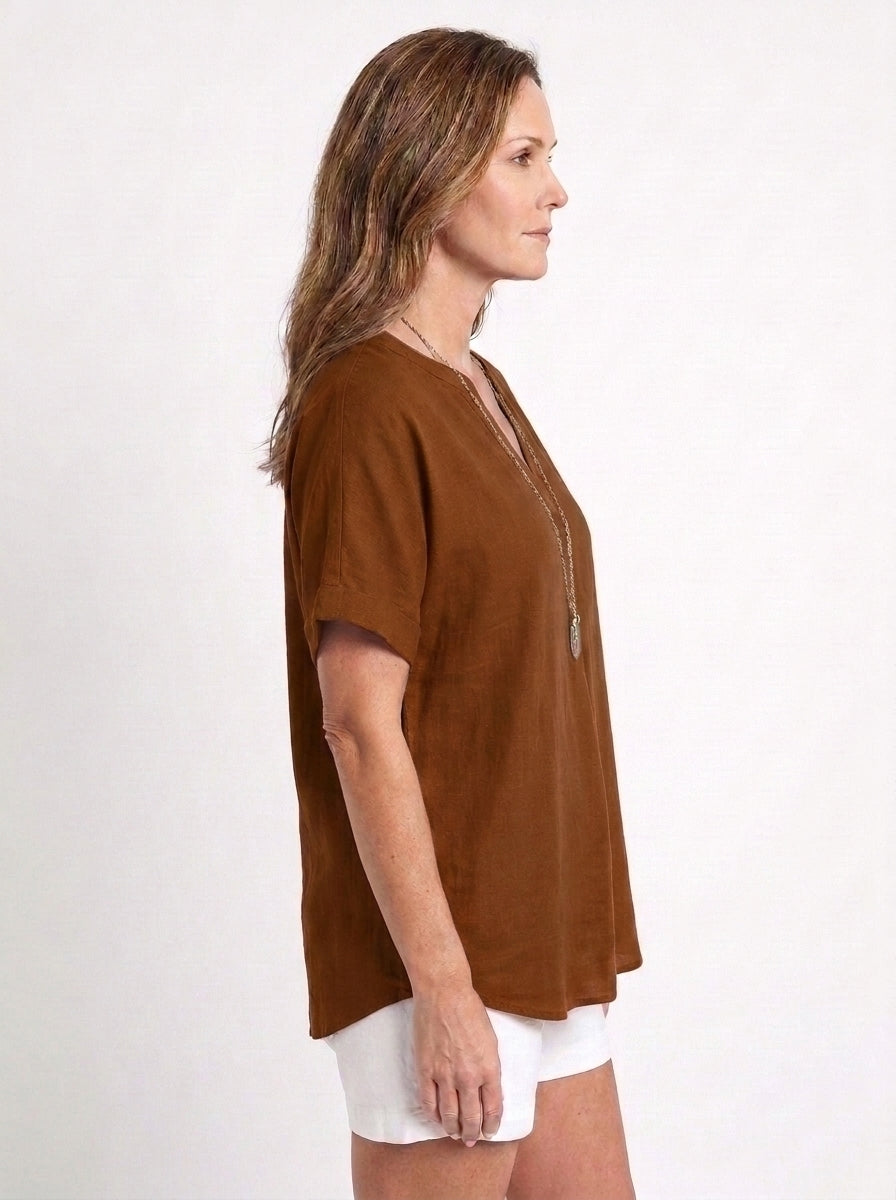 Nora — Blusa de algodón
