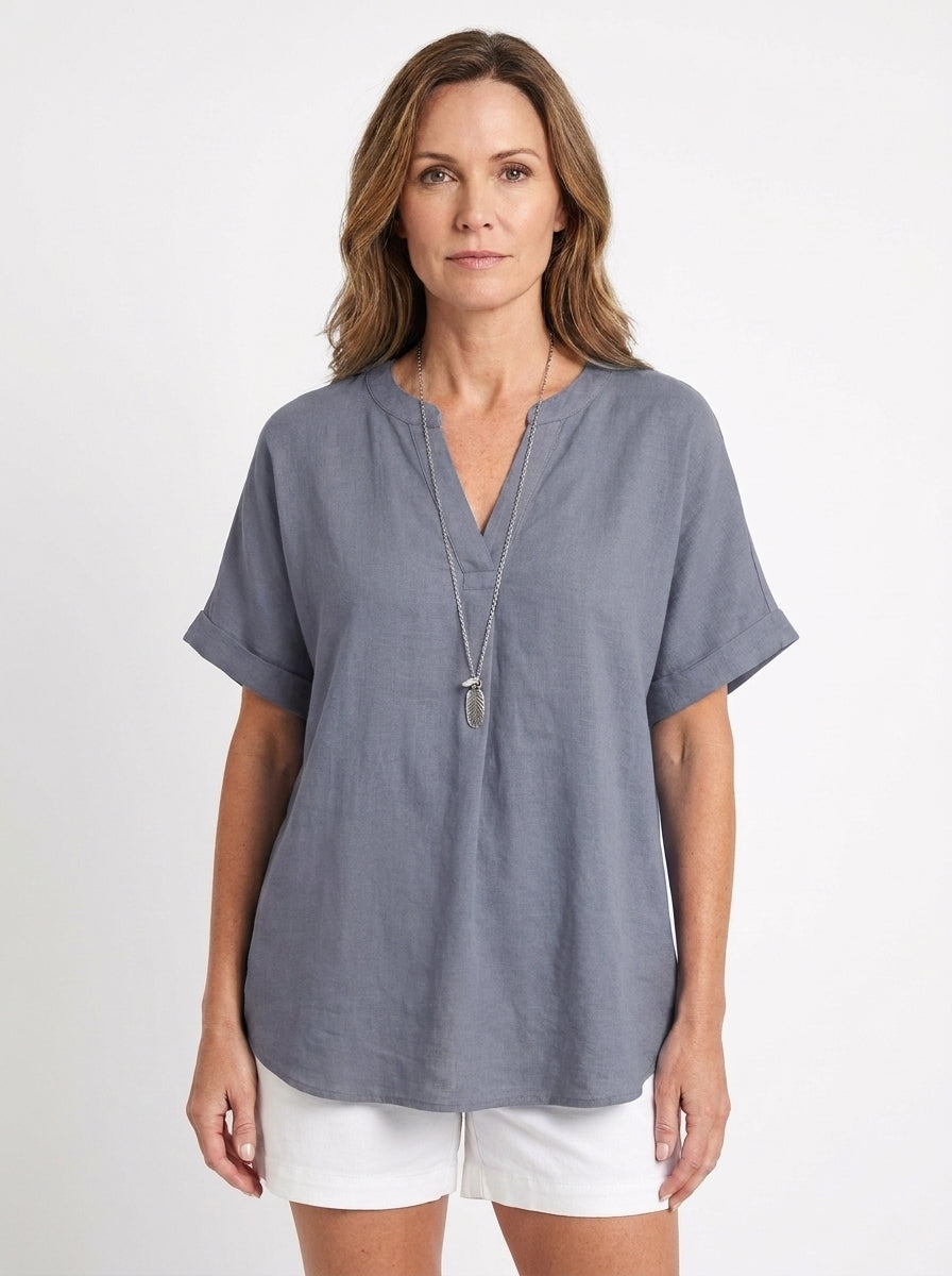 Nora — Blusa de algodón