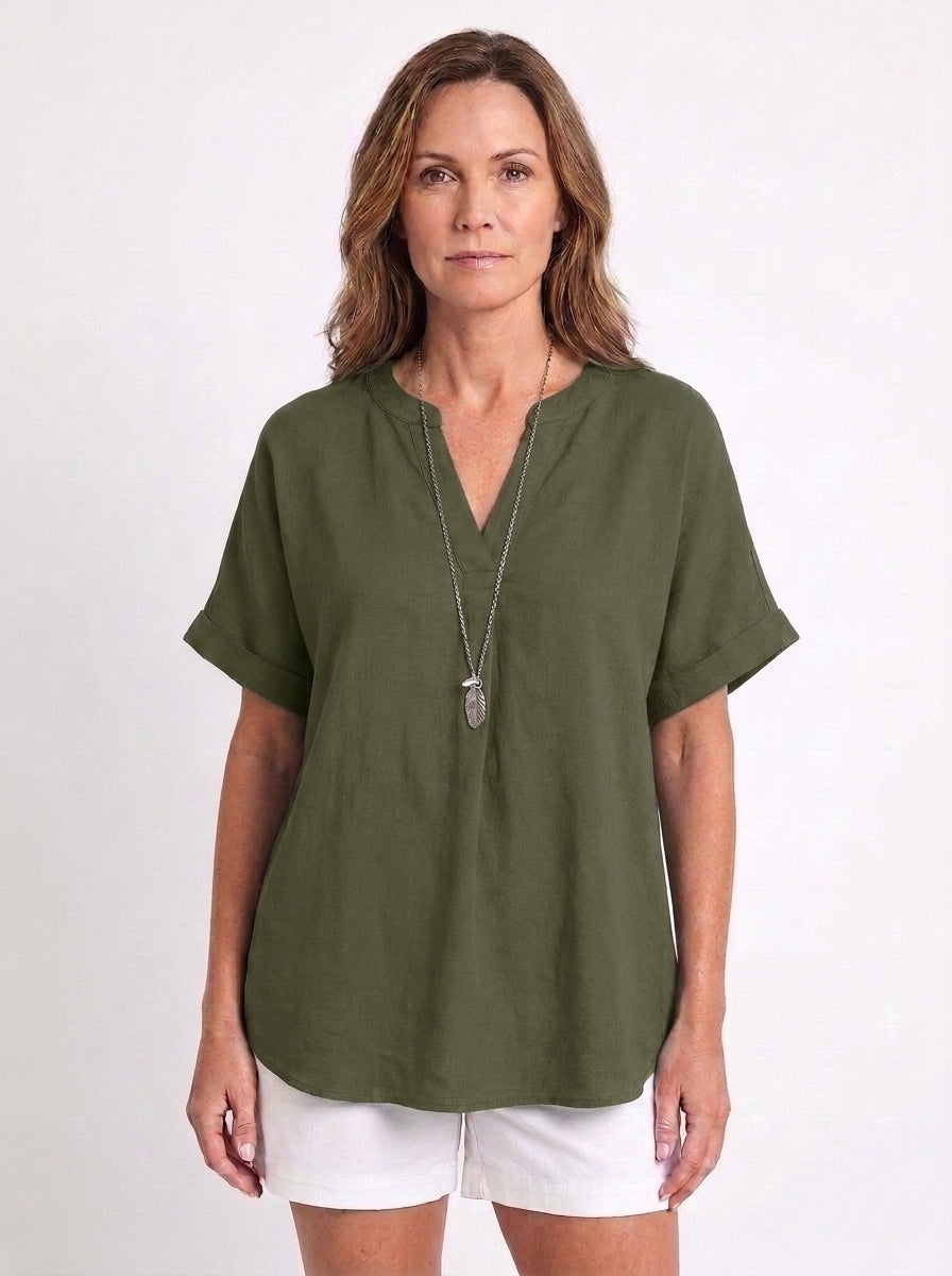 Nora — Blusa de algodón