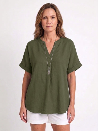 Nora — Blusa de algodón