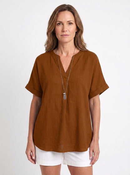Nora — Blusa de algodón