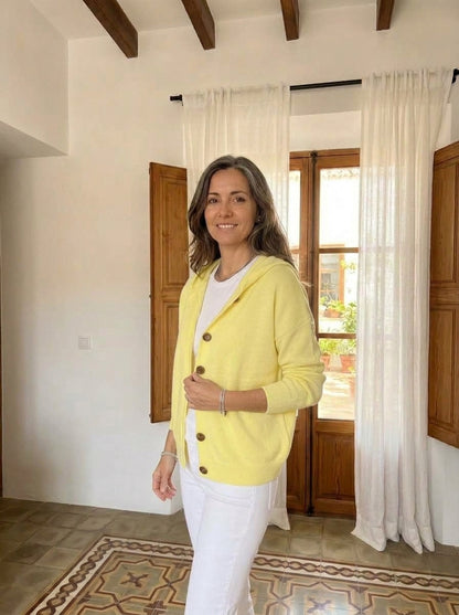 CÁRDIGAN ALBA CON CAPUCHA