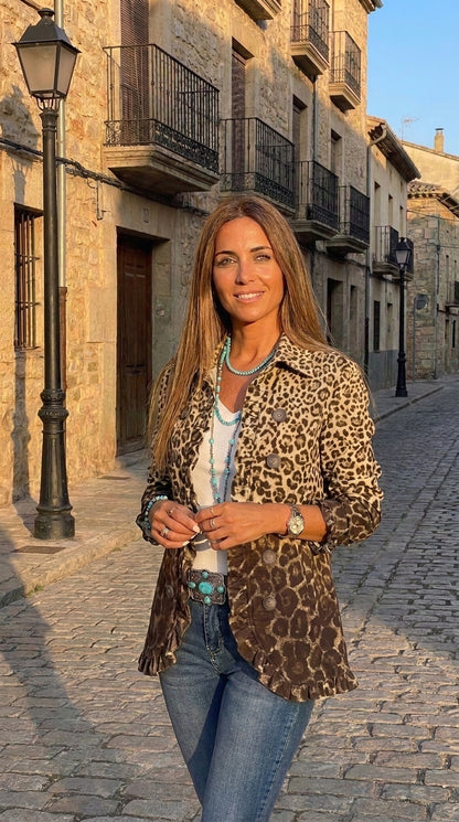 Aitana — Chaqueta Leopardo Clásica