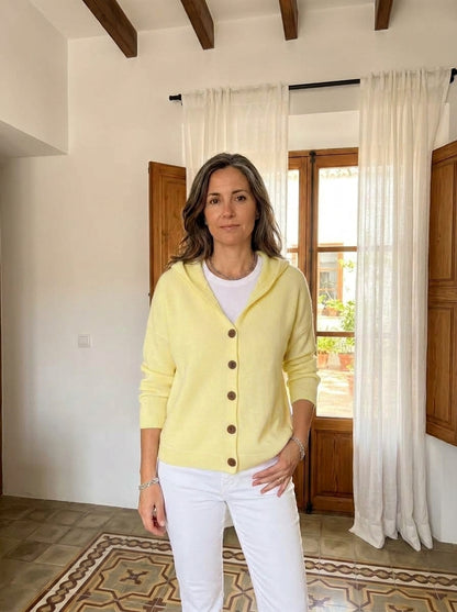 CÁRDIGAN ALBA CON CAPUCHA
