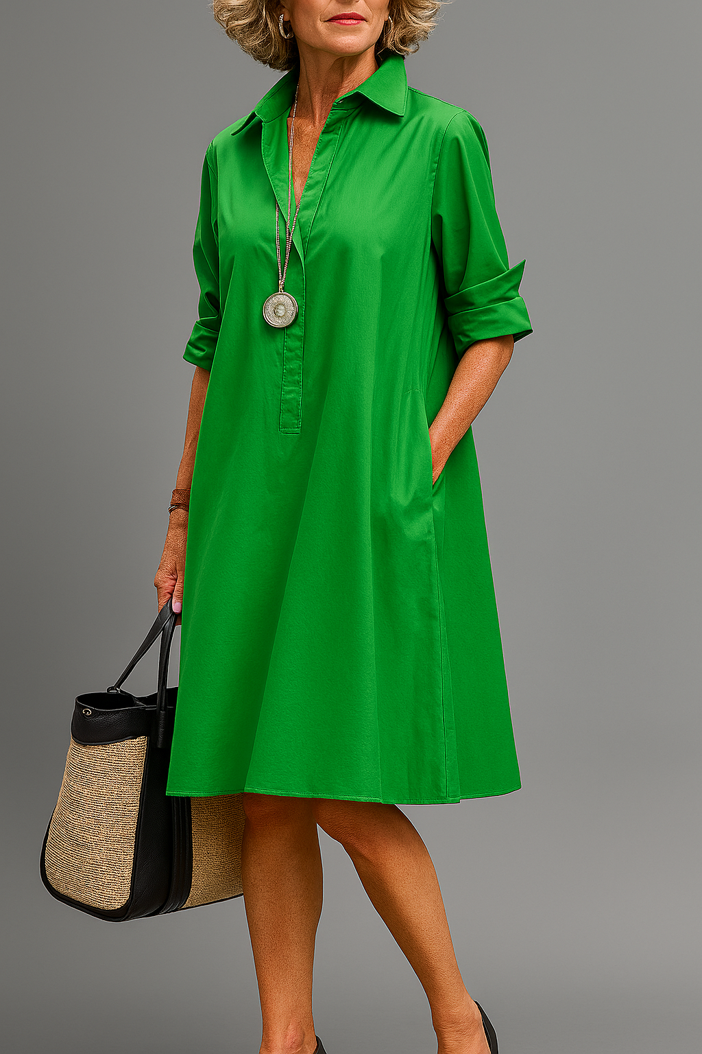 Riley | Vestido midi elegante y sofisticado
