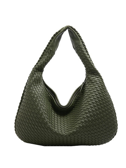 Giulia — Bolso Hobo Trenzado Pequeño