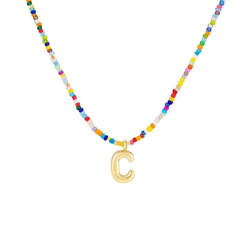 COLLAR ALBA CON INICIALES