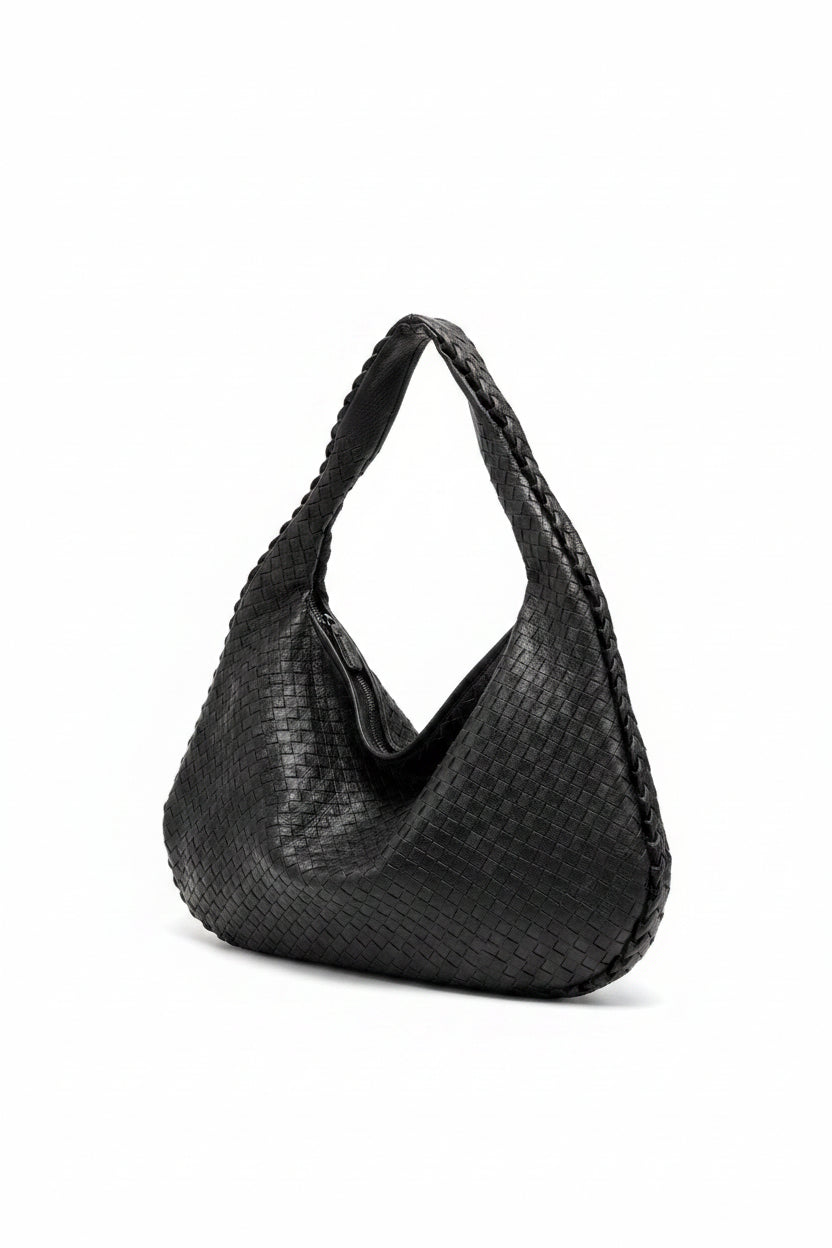 Giulia — Bolso Hobo Trenzado Pequeño