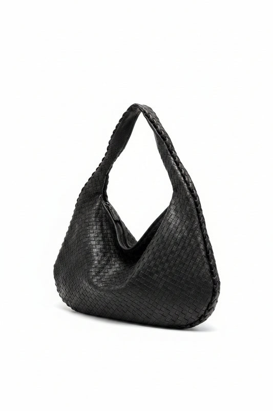 Giulia — Bolso Hobo Trenzado Pequeño