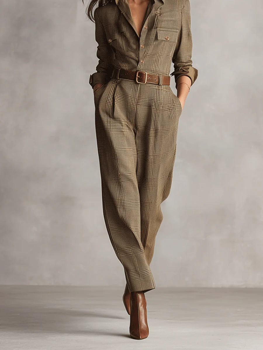 Mila — Mono Tweed de Cuadros