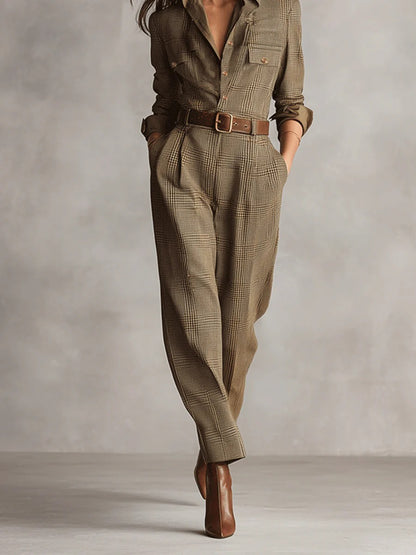 Mila — Mono Tweed de Cuadros