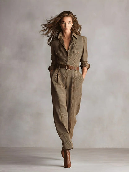 Mila — Mono Tweed de Cuadros