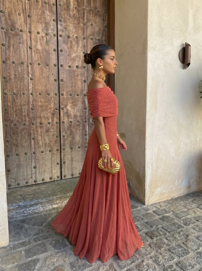 Toledo | Vestido de Lino y Seda